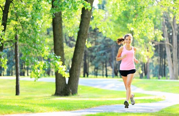 Jog in the park for active fat burning