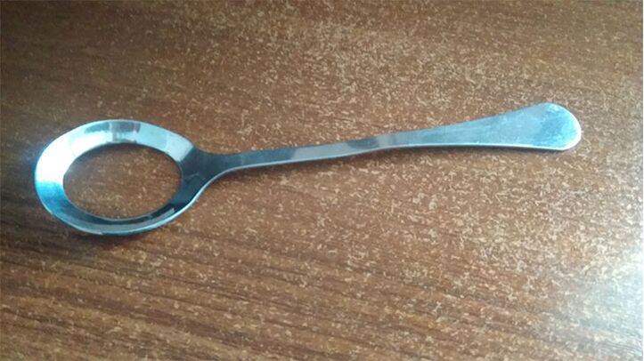 A spoon of holey