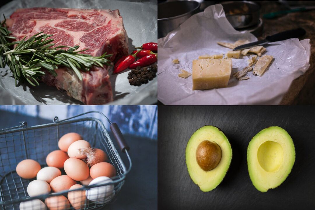 Foods for the keto diet