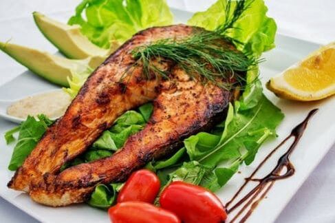 Grilled fish