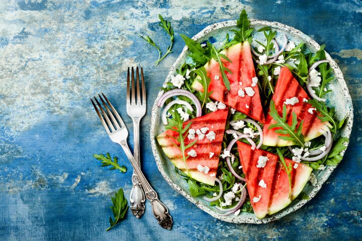 watermelon with ingredients for weight loss